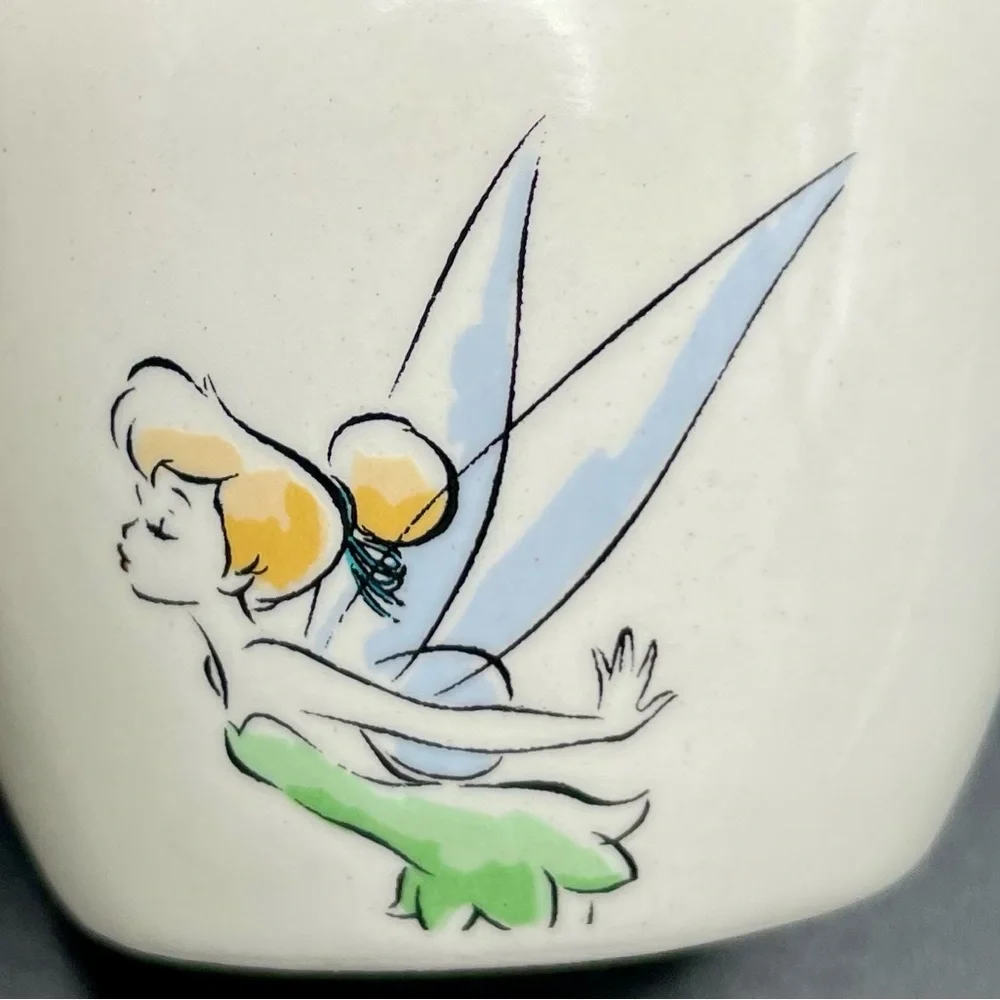 Rae Dunn Disney Tinkerbell Measuring Cups Set 4 Different Designs on Each Pink